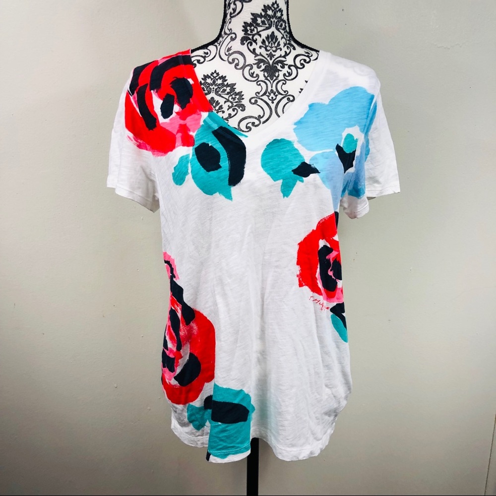 Vintage print Tommy Hilfiger short sleeve tee
